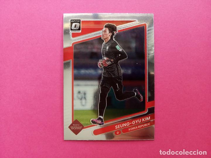 Cromos de F&uacute;tbol: 136 Optic SEUNG-GYU KIM Korea del Sur Kashiwa R. Donruss Soccer QATAR 2021 2022 RoadToWorldCup 21 22