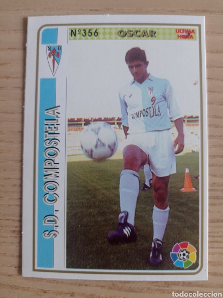 Cromos de Futebol: F&Uacute;TBOL CROMO N&ordm; 356 UH &Oacute;SCAR SD COMPOSTELA MUNDICROMO 1994 1995