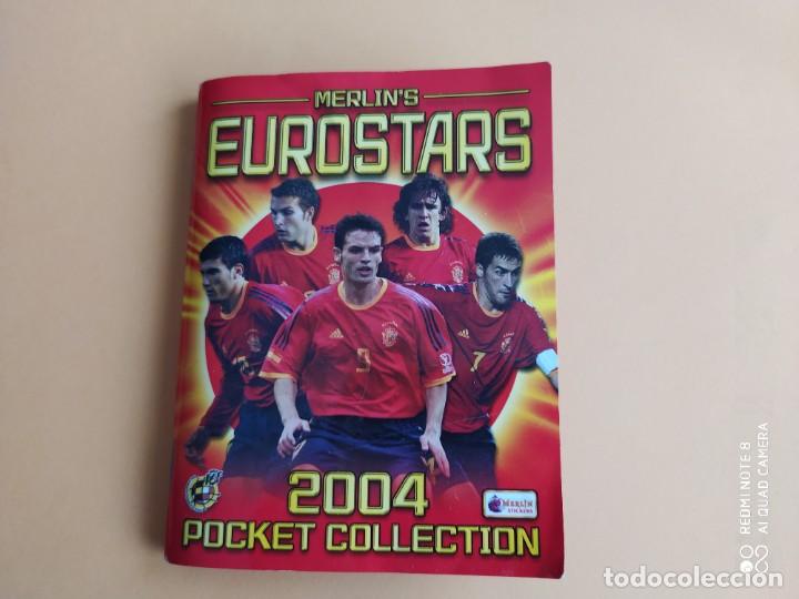 Cromos de Futebol: ALBUM 2004 POCKET COLLECTION MERLINS EUROSTARS N1