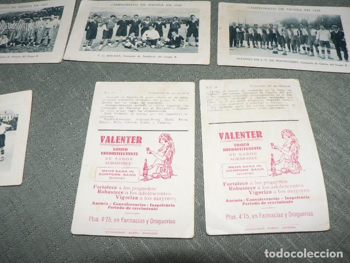 Cromos de f&uacute;tbol: CAMPEONATO DE ESPA&Ntilde;A 1925 - Foto 2