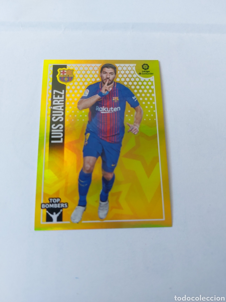 Cromos de f&uacute;tbol: Como LUIS SU&Aacute;REZ T.18 19 - Foto 1