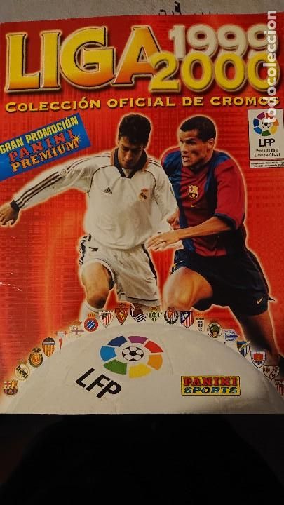 Fu&szlig;ball-Sticker: ALBUM DE CROMOS DE F&Uacute;TBOL LIGA 1999 2000 PANINI