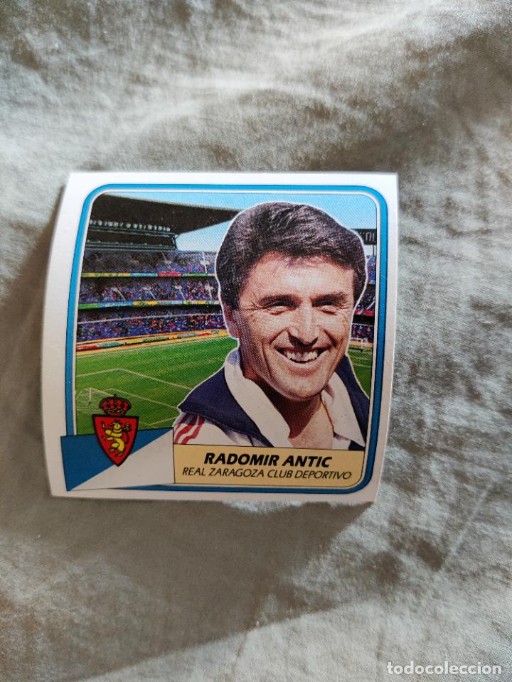 Fu&szlig;ball-Sticker: antic zaragoza este 1989 1990 89 90 sin pegar