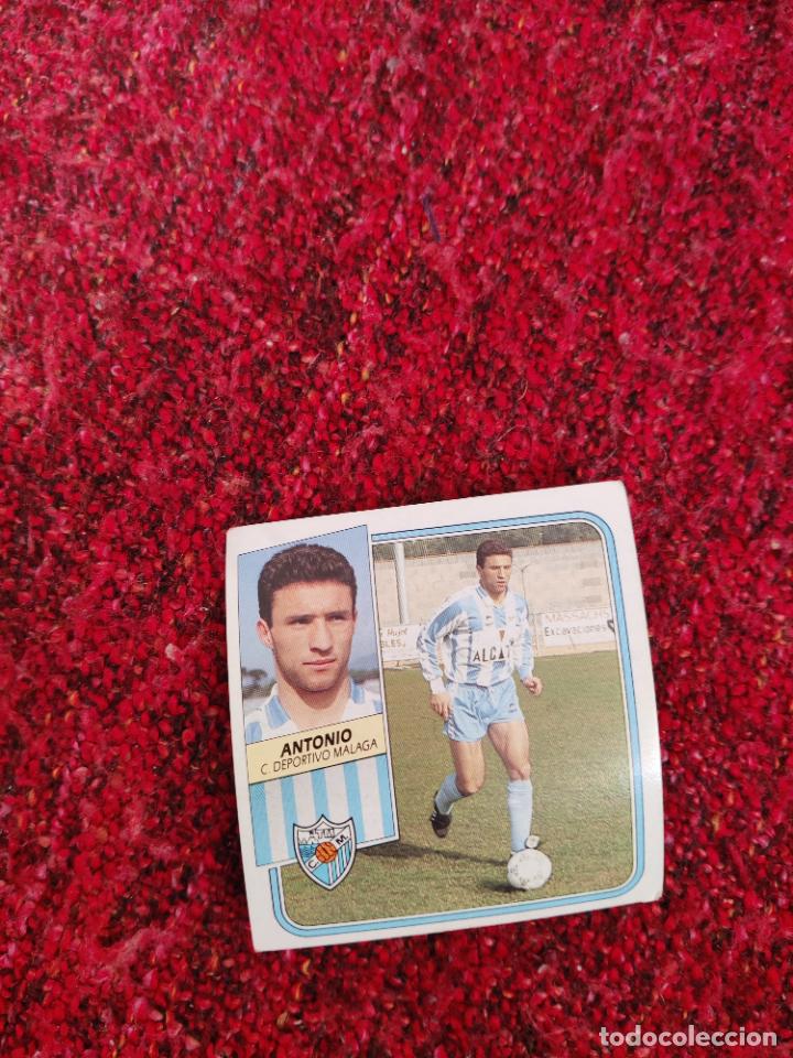 Fu&szlig;ball-Sticker: antonio malaga este 1989 1990 89 90 sin pegar