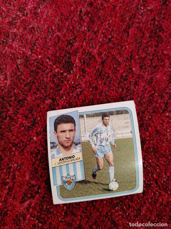 Fu&szlig;ball-Sticker: antonio malaga este 1989 1990 89 90 sin pegar