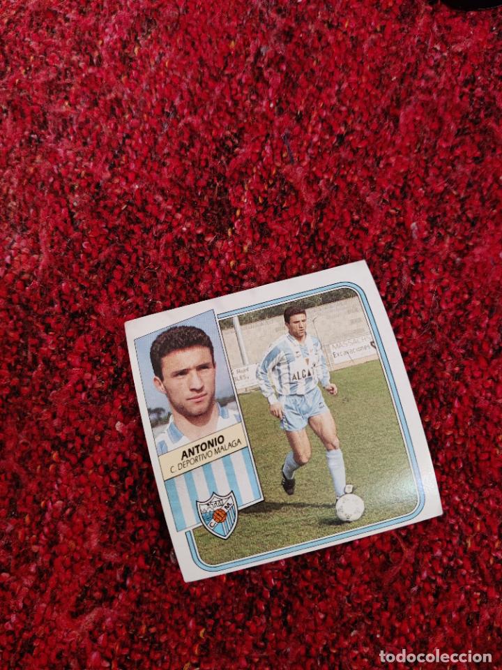 Fu&szlig;ball-Sticker: antonio malaga este 1989 1990 89 90 sin pegar