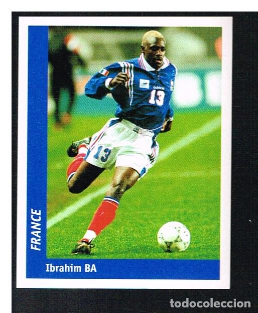 Cartes &agrave; collectionner de Football: WORLD CUP FRANCE 98 - CROMO N&ordm; 131 - IBRAHIM BA - DS 1998 - NUNCA PEGADO