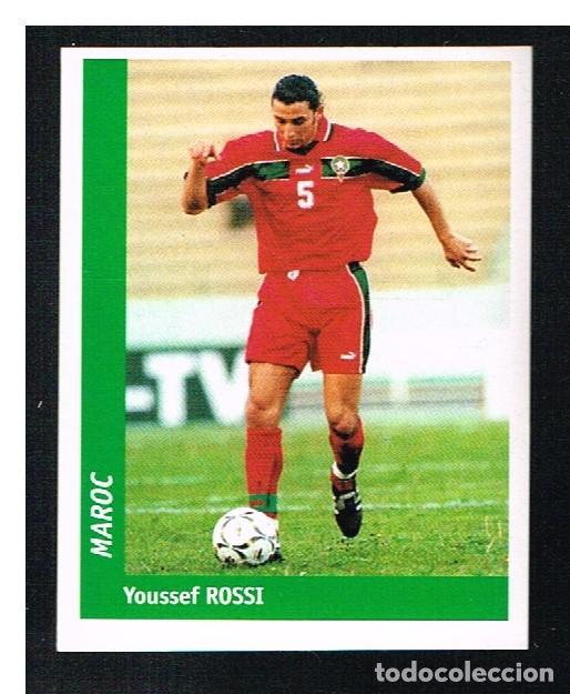 Cartes &agrave; collectionner de Football: WORLD CUP FRANCE 98 - CROMO N&ordm; 52 - YOUSSEF ROSSI - DS 1998 - NUNCA PEGADO