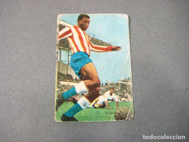 Cromos de f&uacute;tbol: CROMO DE FUTBOL DE LOS A&Ntilde;OS 50 DEL ATL&Eacute;TICO DE MADRID