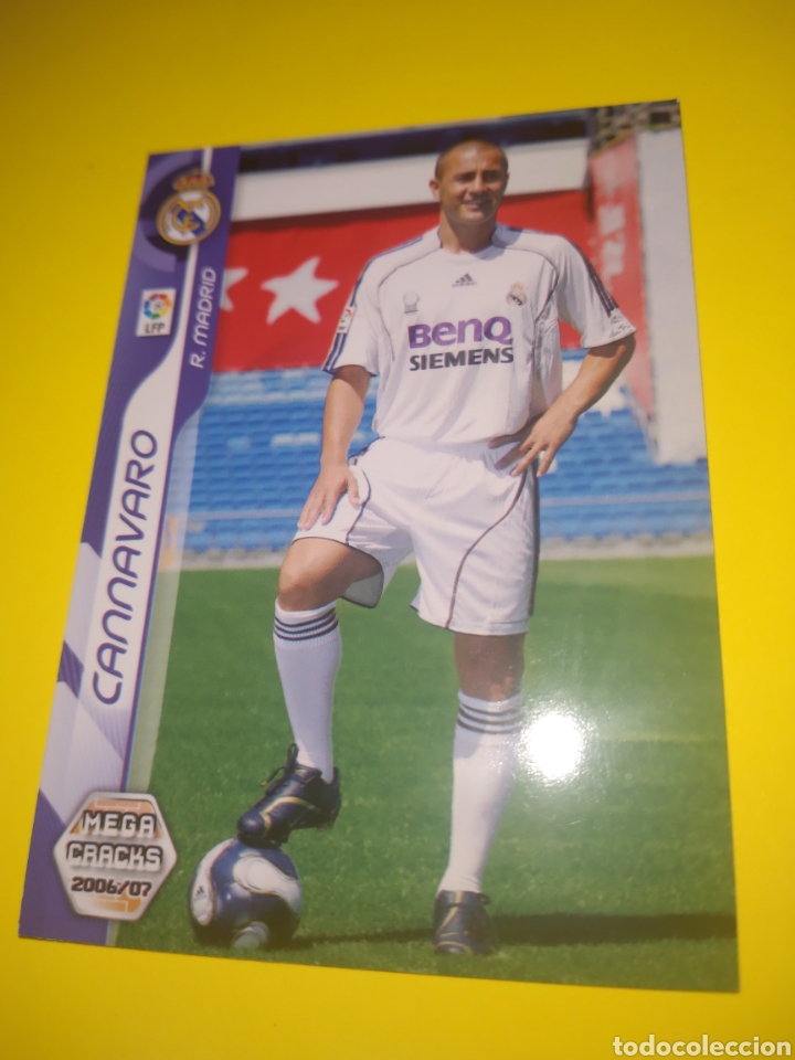 Cromos de f&uacute;tbol: Cannavaro Megacraks 06-07 Rookie RM
