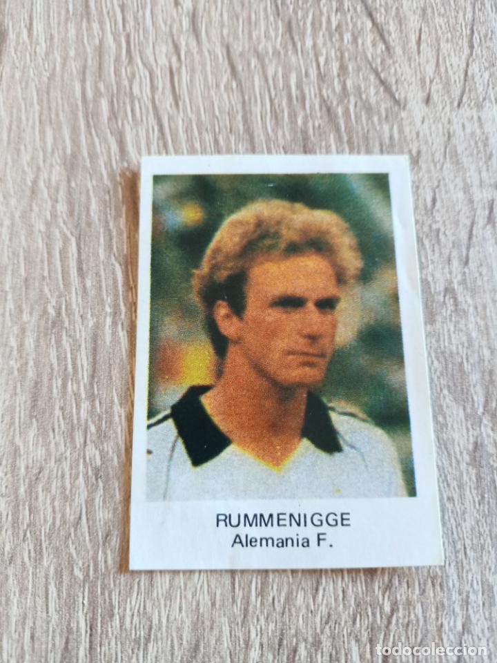 Cromos de f&uacute;tbol: 2 CROMOS RUMMENIGGE MUNDIAL 1982. MUY BUEN ESTADO. VER FOTOS
