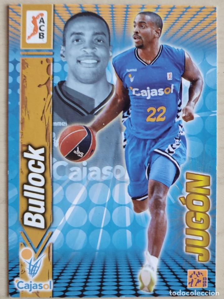 Cromos de Futebol: 142 BULLOCK CAJASOL JUGON FICHAS ACB 2010 2011 10 11 PANINI