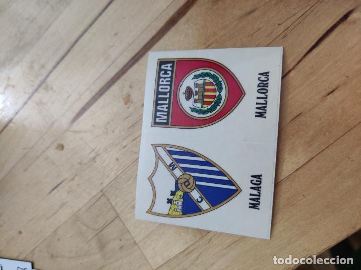 Figurine di Calcio: malaga mallorca nombres de equipos panini futbol 90 1990 sin pegar