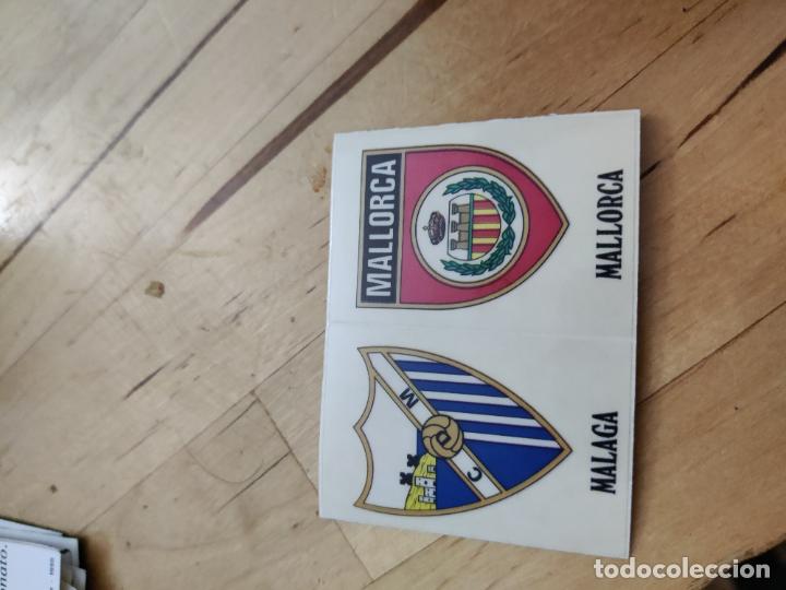 Figurine di Calcio: malaga mallorca nombres de equipos panini futbol 90 1990 sin pegar