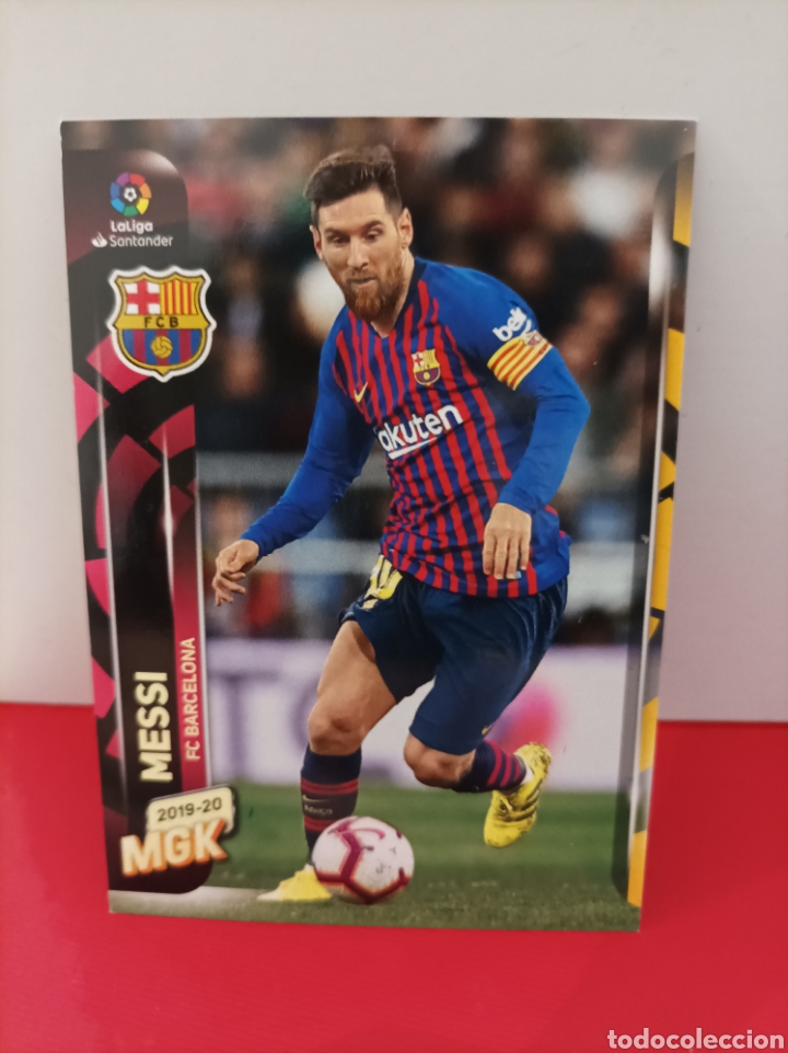 Lionel Messi MegaCracks FC Barcelona 2020-2021 Panini Sticker #70 - Original De España