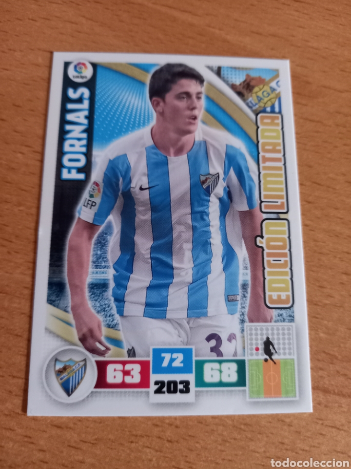 Figurine di Calcio: Panini Adrenalyn 2015 2016 15 16 Fornals M&aacute;laga edici&oacute;n limitada