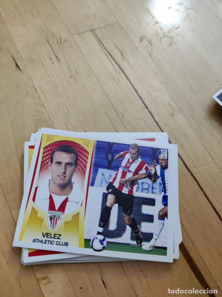 Cromos de F&uacute;tbol: velez athletic de bilbao este 2009 2010 09 10 sin pegar