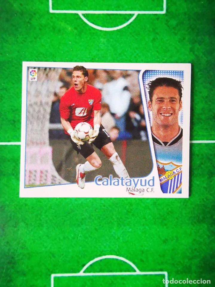 Figurine di Calcio: CROMO FUTBOL 04 05 SIN PEGAR LIGA ESTE 2004 2005 MALAGA CF CALATAYUD