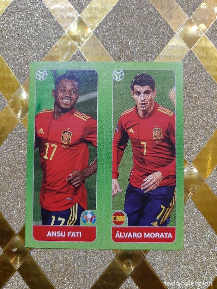 Cromos de Futebol: CROMO DE FUTBOL EURO 2020 ANSU FATI - MORATA ESPA&Ntilde;A N&Uacute;MERO 538 TOURNAMENT EDITION PANINI !