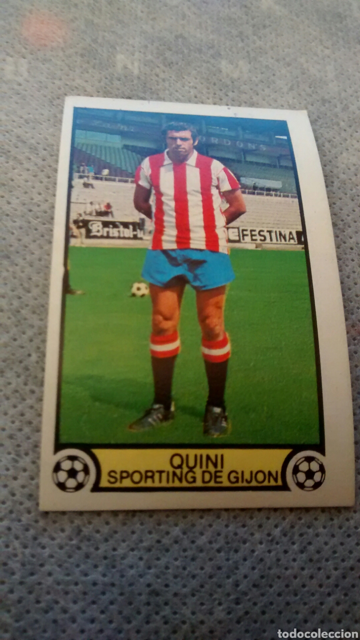 Cromos de f&uacute;tbol: QUINI EDICIONES ESTE 79 80 SPORTING DE GIJON - Foto 1