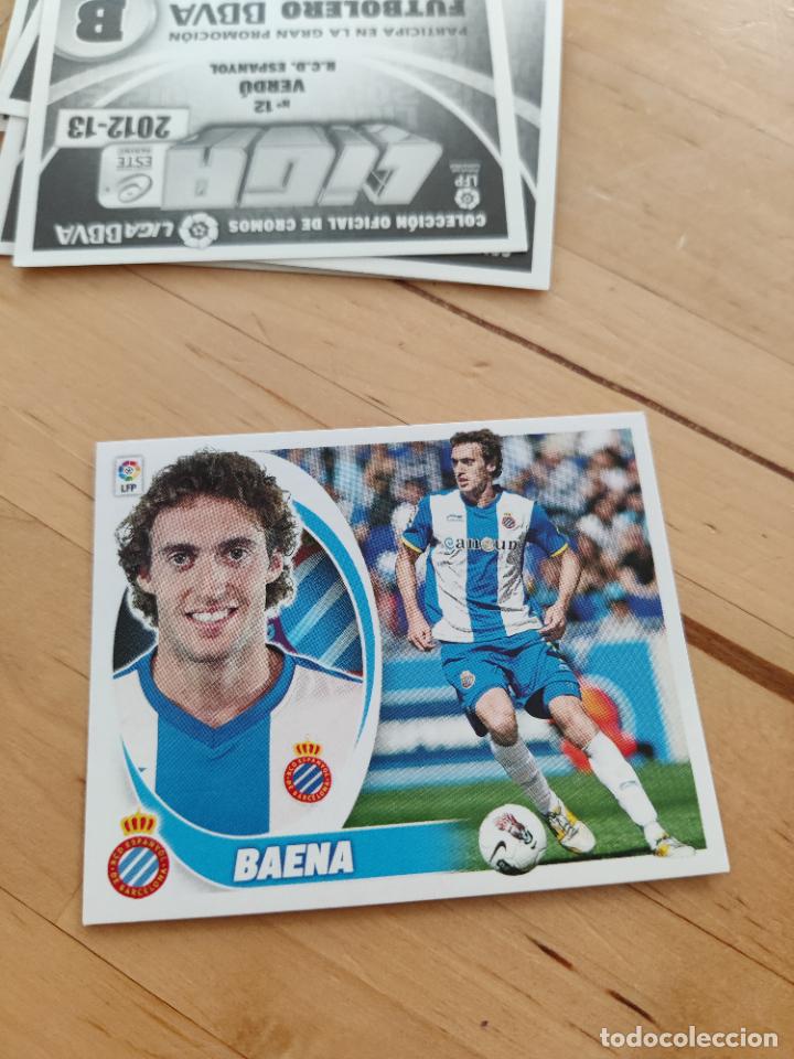 Cromos de f&uacute;tbol: baena espa&ntilde;ol este 2011 2012 11 12 sin pegar - Foto 1