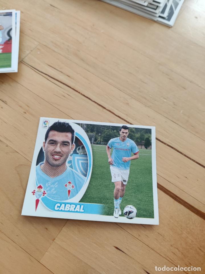 Cromos de f&uacute;tbol: cabral celta este 2011 2012 11 12 sin pegar - Foto 1
