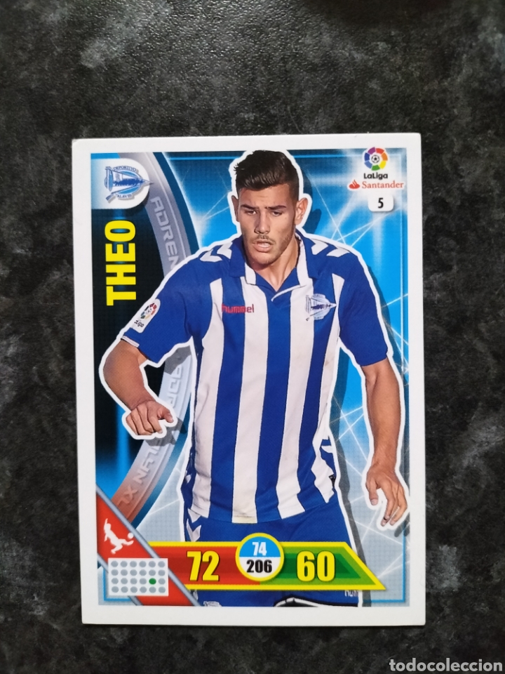 Fu&szlig;ball-Sticker: N&deg;5 Theo Adrenalyn XL 2016/2017 PANINI 16/17