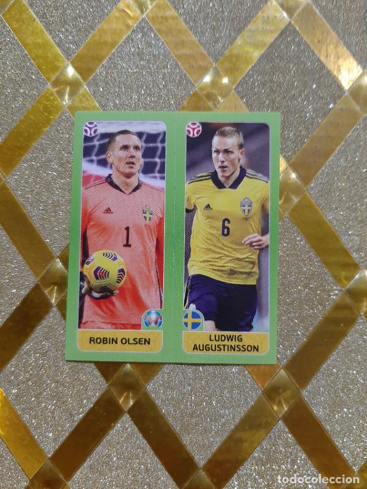 Cromos de Futebol: CROMO DE FUTBOL EURO 2020 OLSEN - AUGUSTINSSON SUECIA N&Uacute;MERO 540 TOURNAMENT EDITION PANINI !