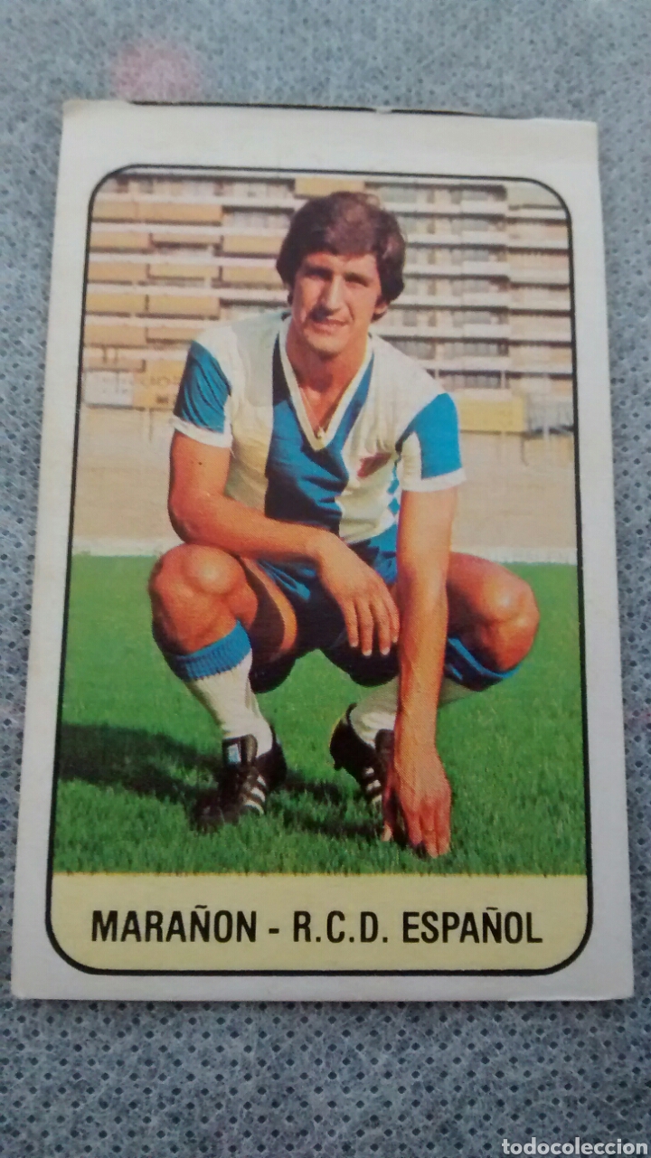 Cromos de f&uacute;tbol: MARA&Ntilde;ON EDICIONES ESTE 78 79 ERROR DE CORTE - Foto 1