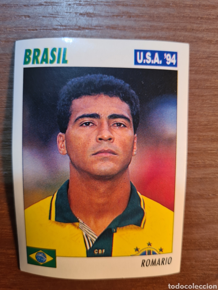 Cromos de F&uacute;tbol: MUNDIAL USA 94 ITALY BRASIL ROMARIO N&ordm; 91 NUNCA PEGADO