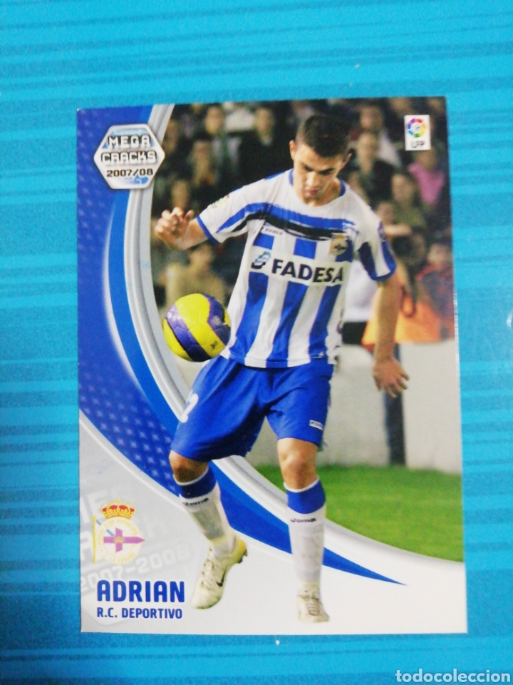 Cromos de f&uacute;tbol: Adri&aacute;n. Megacracks 2007/08 - Foto 1
