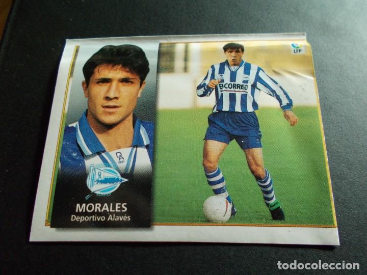 Cromos de f&uacute;tbol: ESTE 98-99 COLOCA MORALES ALAVES VENTANILLA - Foto 1
