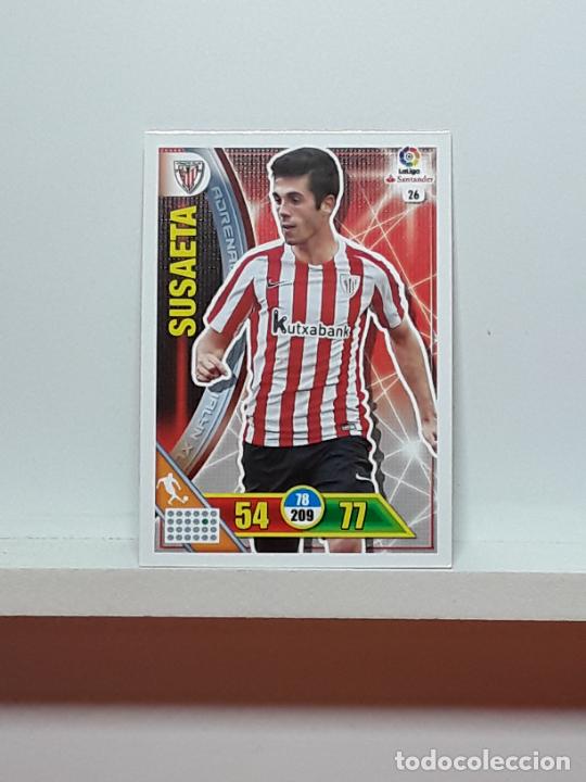 Cromos de f&uacute;tbol: ADRENALYN 2016 2017 16 17 CROMO PANINI FUTBOL N 26 ATHLETIC SUSAETA