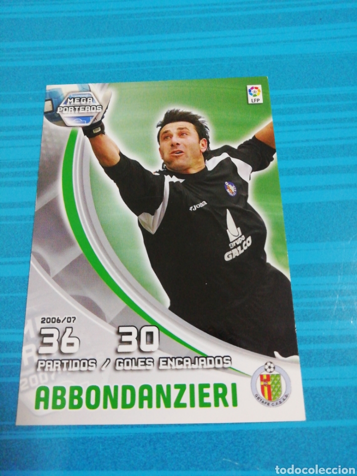 Cromos de f&uacute;tbol: Abbondanzieri. Megacracks 2007/08 - Foto 1