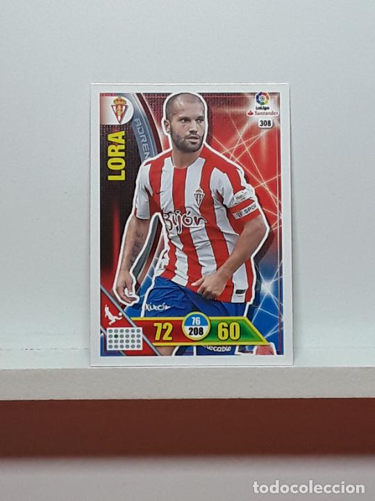Fu&szlig;ball-Sticker: ADRENALYN 2016 2017 16 17 CROMO PANINI FUTBOL N 308 SPORTING LORA