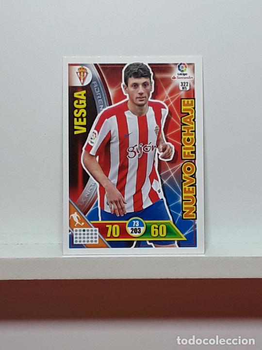 Cromos de f&uacute;tbol: ADRENALYN 2016 2017 16 17 CROMO PANINI FUTBOL N 322BIS 322 BIS SPORTING VESGA