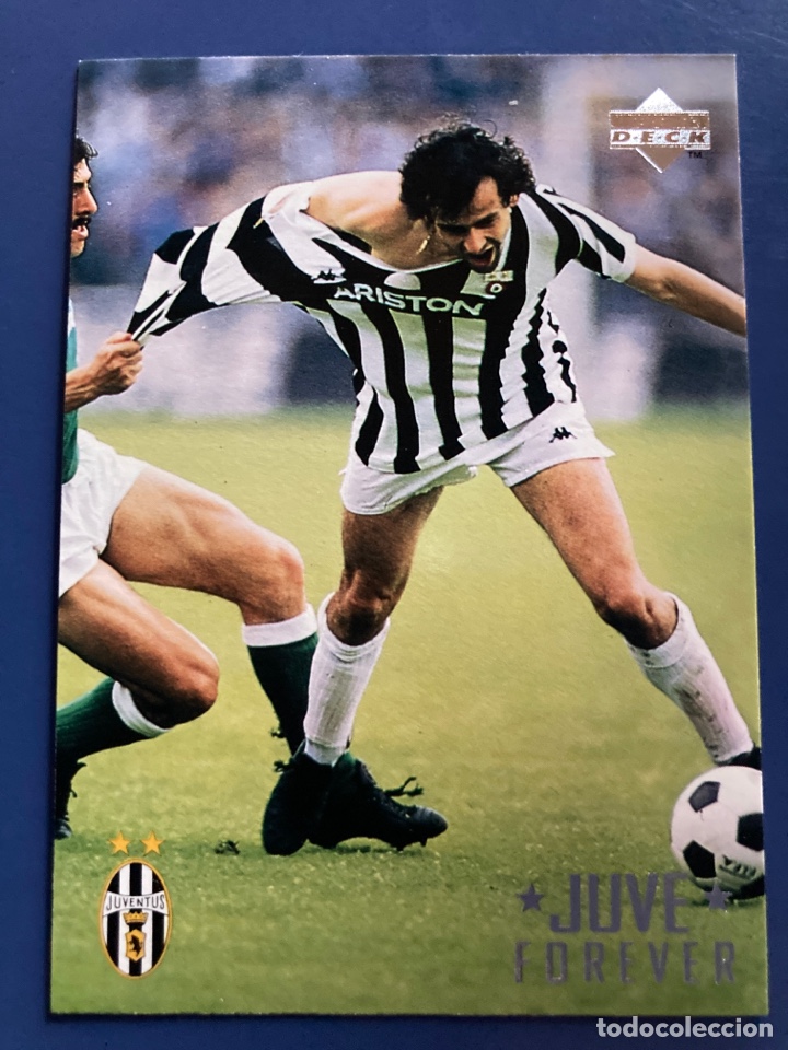 Cromos de f&uacute;tbol: PLATINI - JUVENTUS - UPPER DECK - JUVE FOREVER - IMPECABLE - - Foto 2