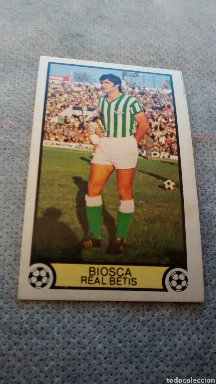 Cromos de f&uacute;tbol: BIOSCA EDICIONES ESTE 79 80 - Foto 1