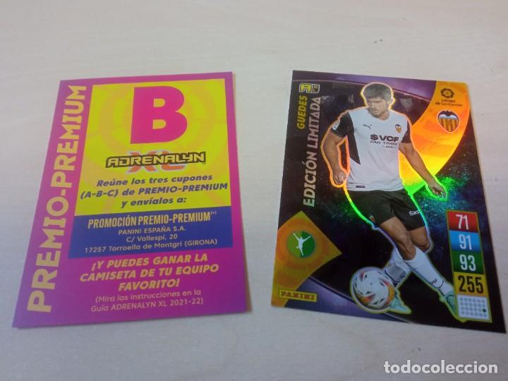 Figurine di Calcio: ADRENALYN 2021-2022 (21-22) EDICION LIMITADA GUEDES + PREMIUM B NUEVAS DE SOBRE