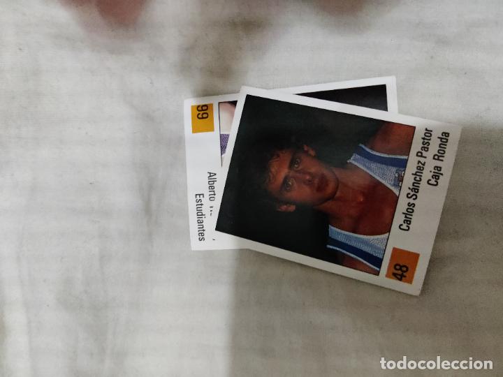Fu&szlig;ball-Sticker: pastor 48 caja de ronda acb basket 1990 90 sin pegar