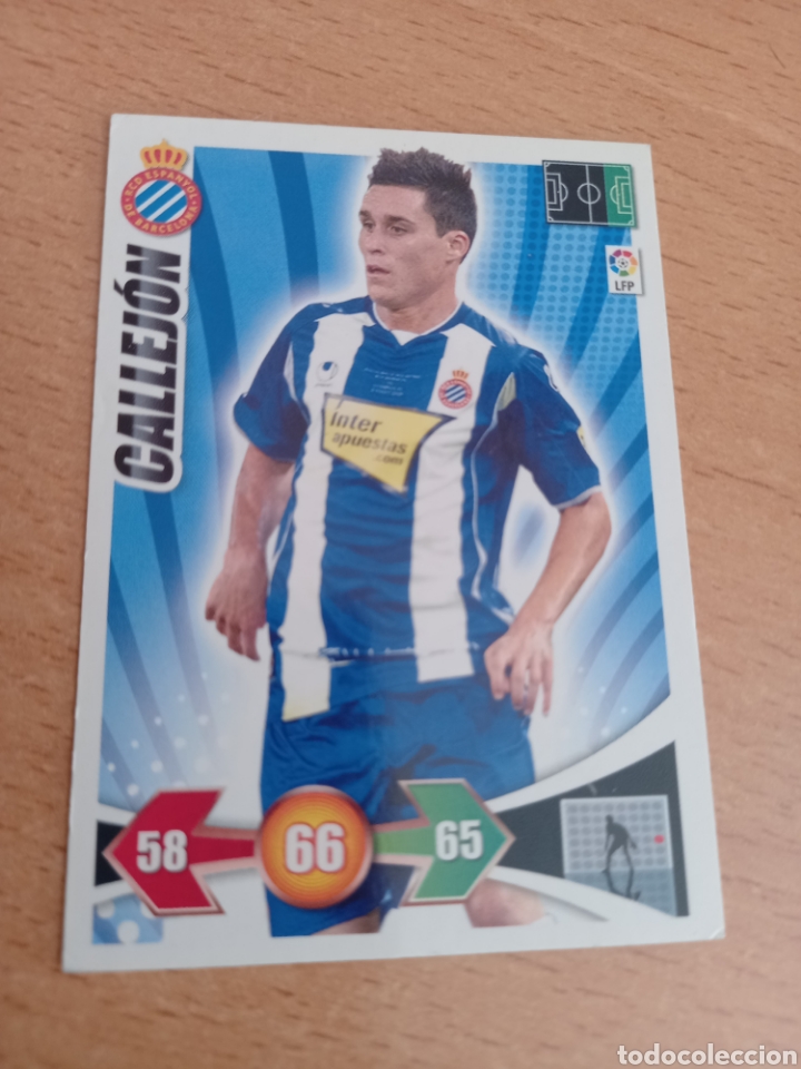 Fu&szlig;ball-Sticker: Panini Adrenalyn 2009 2010 09 10 Callej&oacute;n Espanyol