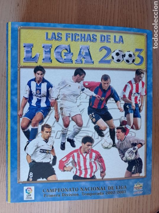 Cromos de Futebol: F&Uacute;TBOL &Aacute;LBUM USADO VAC&Iacute;O SIN HOJAS MUNDICROMO 2002 2003