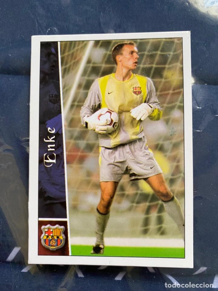 Figurine di Calcio: ENKE F.C. BARCELONA CROMO CARD LIGA TEMPORADA 2002 2003 02 03 MUNDICROMO 86