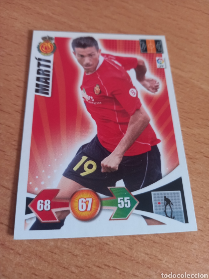 Fu&szlig;ball-Sticker: Panini Adrenalyn 2009 2010 09 10 Mart&iacute; Mallorca