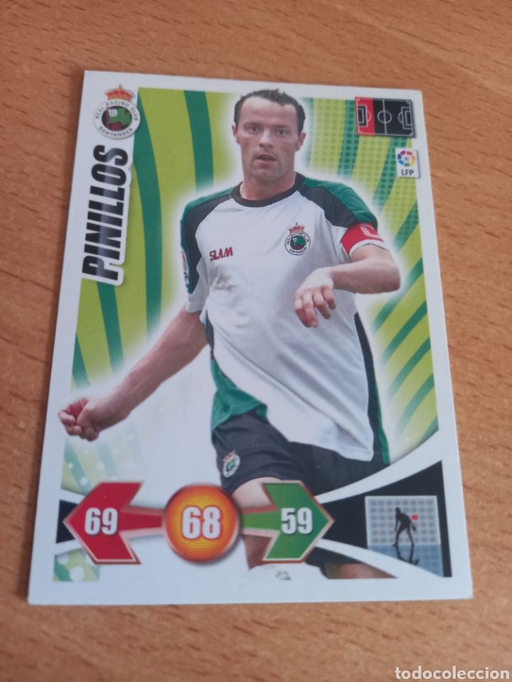 Fu&szlig;ball-Sticker: Panini Adrenalyn 2009 2010 09 10 Pinillos Racing de Santander