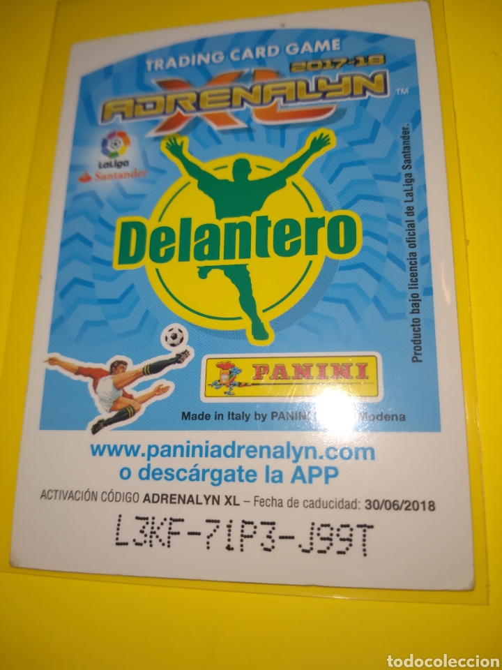 Cromos de f&uacute;tbol: Cromo de Messi Adrenalyn 16-17 - Foto 4