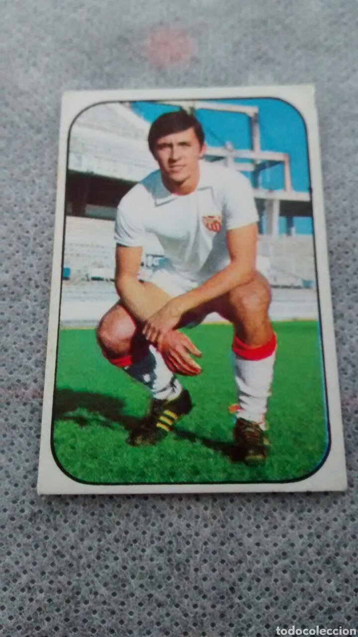 Cromos de f&uacute;tbol: BLANCO EDICIONES ESTE 76 77 SEVILLA (A2) - Foto 1