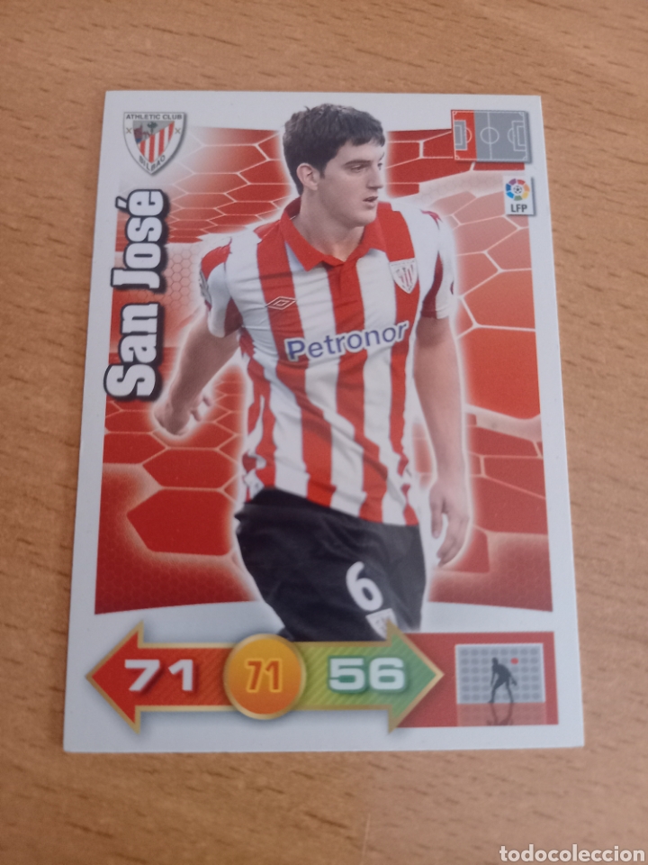Fu&szlig;ball-Sticker: Panini Adrenalyn 2010 2011 10 11 San Jos&eacute; Athletic de Bilbao