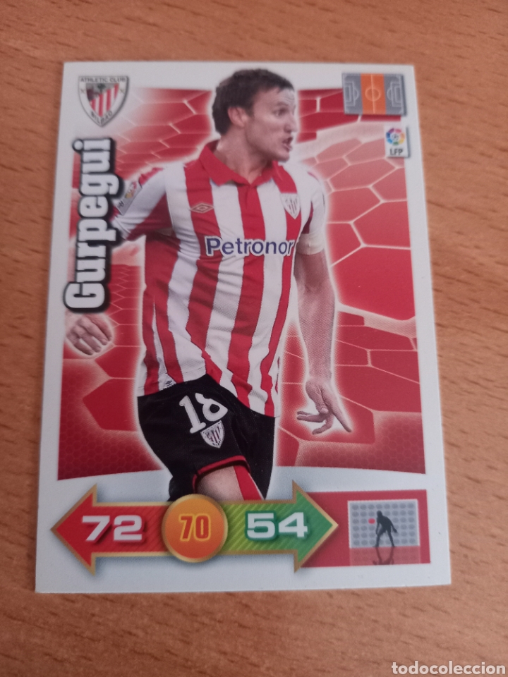 Fu&szlig;ball-Sticker: Panini Adrenalyn 2010 2011 10 11 Gurpegui Athletic de Bilbao