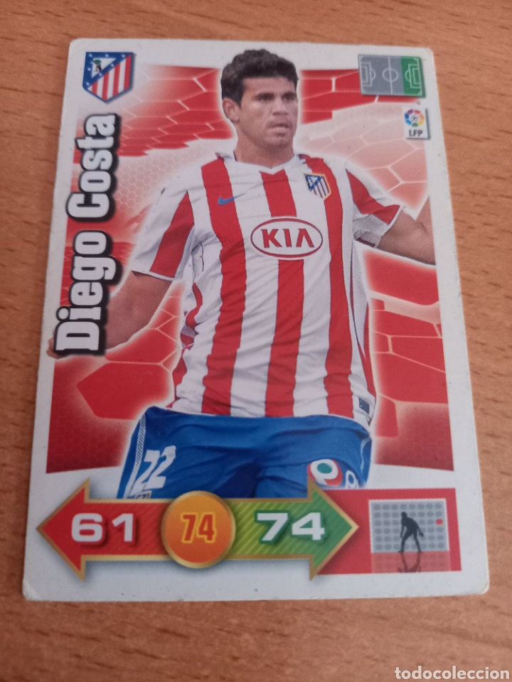 Fu&szlig;ball-Sticker: Panini Adrenalyn 2010 2011 10 11 Diego Costa Atl&eacute;tico de Madrid
